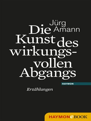 cover image of Die Kunst des wirkungsvollen Abgangs
